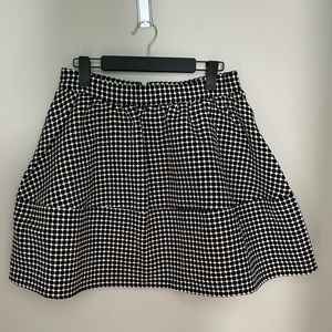Express Polka Dot Bubble Skirt